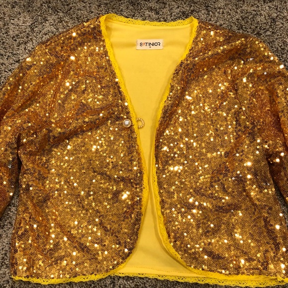 Satinior Gold Sequence Cover Up - Picture 3 of 7